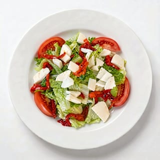 Fresh Mozzarella, Tomato & Roasted Peppers Salad