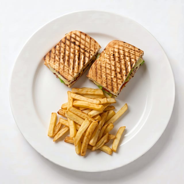 Chicken, Bacon & Ranch Panini.