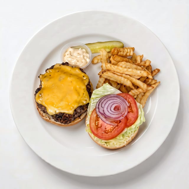 Classic Cheeseburger.