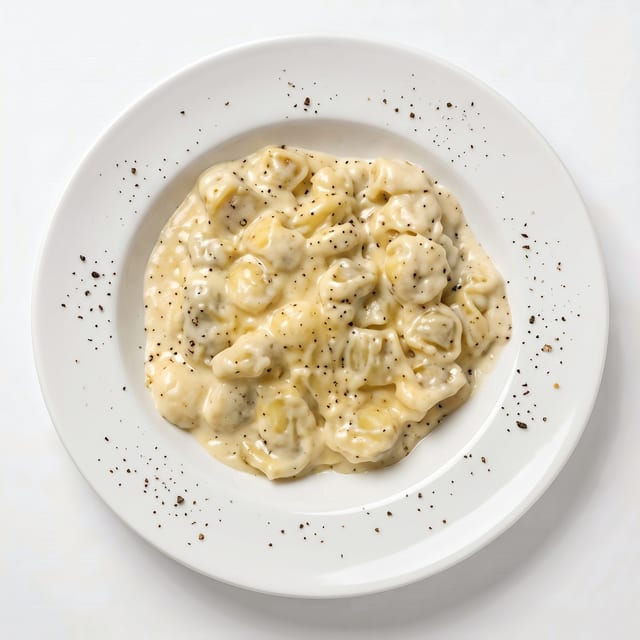 Cheese Tortellini Alfredo Lunch.