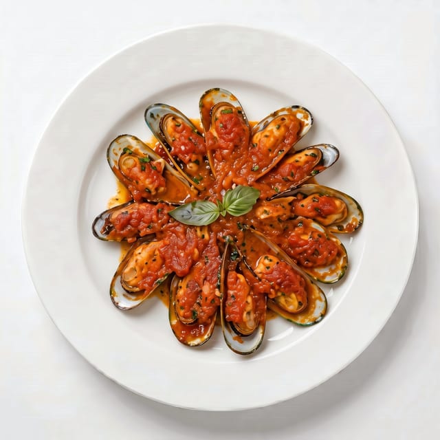 Mussels Marinara Lunch.