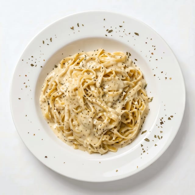 Classic Fettuccine Alfredo Lunch.