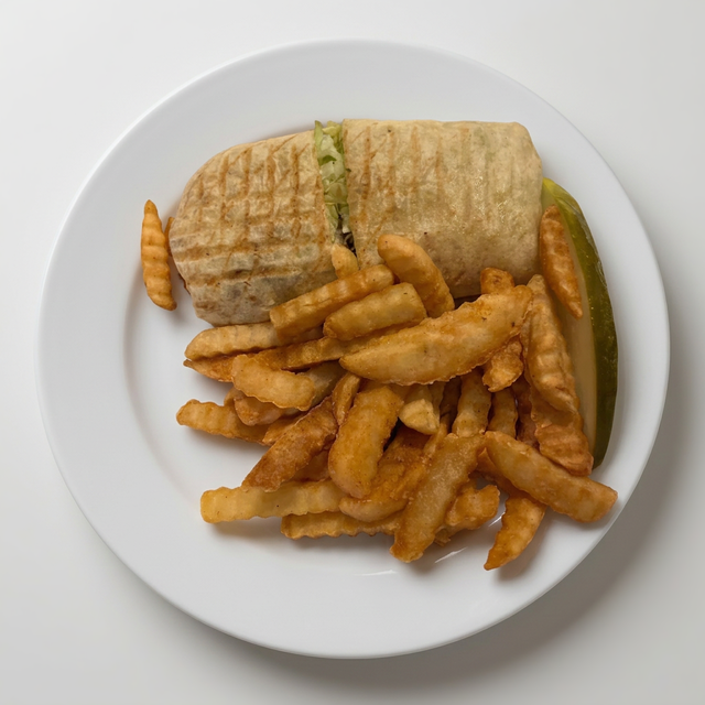 Crispy Chicken & Bacon Ranch Wrap.